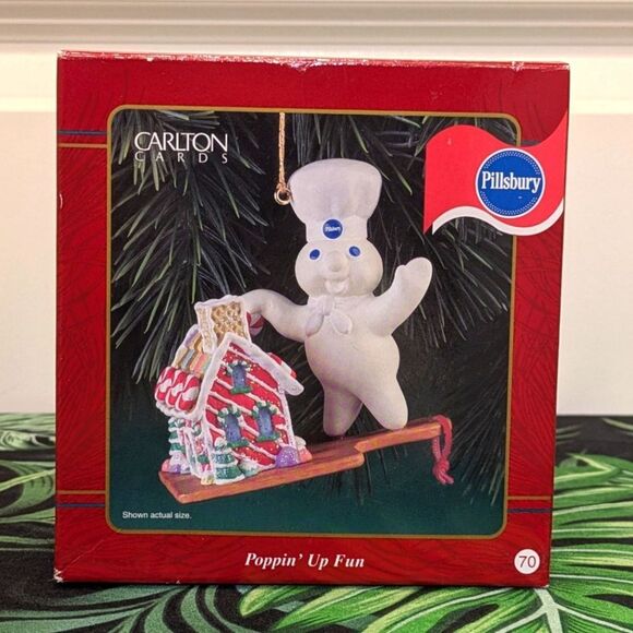 EUC Pillsbury Poppin' Fresh Carlton Cards Heritage Ornament in Original Box - Picture 1 of 7